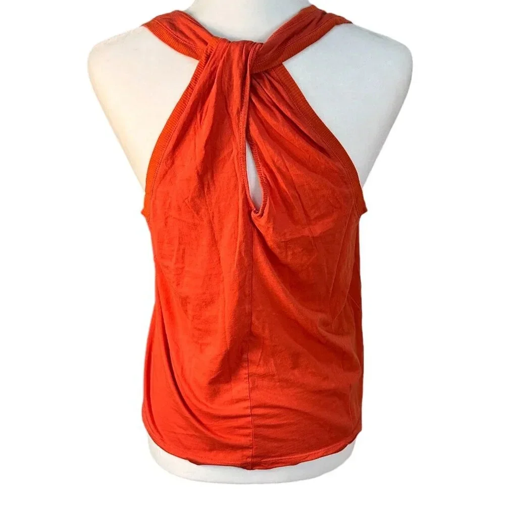 ANTHROPOLOGIE Keyhole Back Halter Tank Top - small - Picture 1 of 10